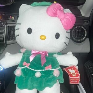 Hello kitty Christmas greeter